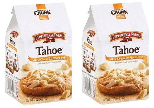 Pepperidge Farm Tahoe White Chocolate Macadamia Cookies 2 Bag Pack