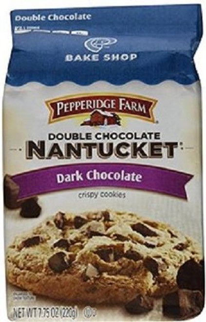 Pepperidge Farm Double Chocolate Nantucket Dark Chocolate Cookies