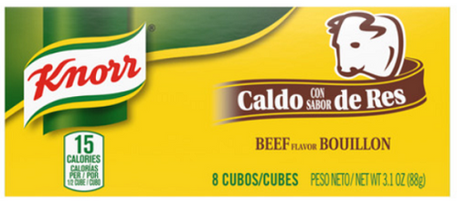 Knorr Beef Cube Bouillon Caldo de Res