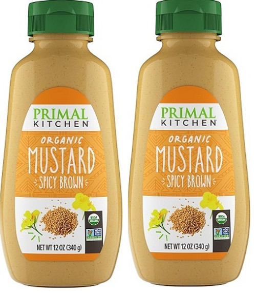 Primal Kitchen Organic Spicy Brown Mustard 2 Pack