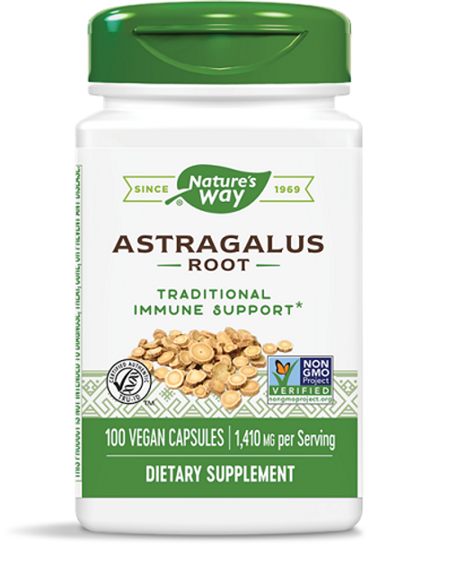 Nature's Way Astragalus Root Vegan Capsules