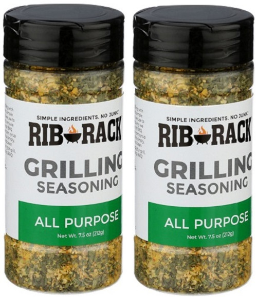 Rib Rack All Purpose Grilling Seasoning 2 Pack