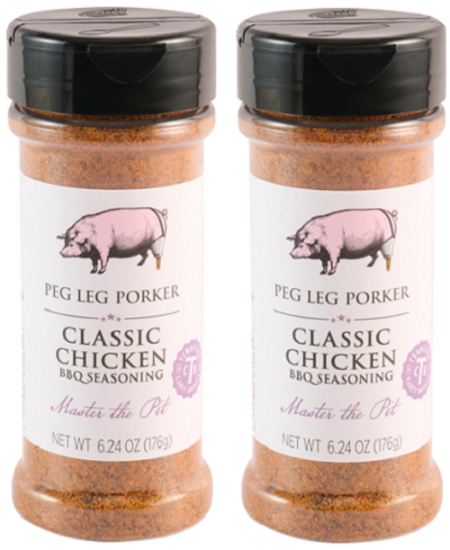 Peg Leg Porker Classic Chicken BBQ Seasoning 2 Pack